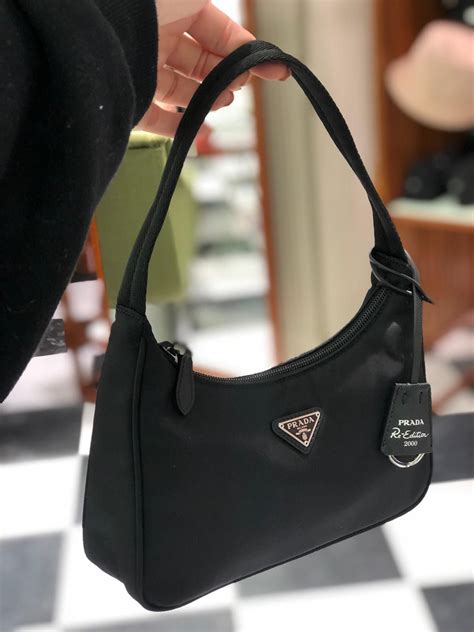 black nylon prada bag mini tessuto|prada nylon mini bag white.